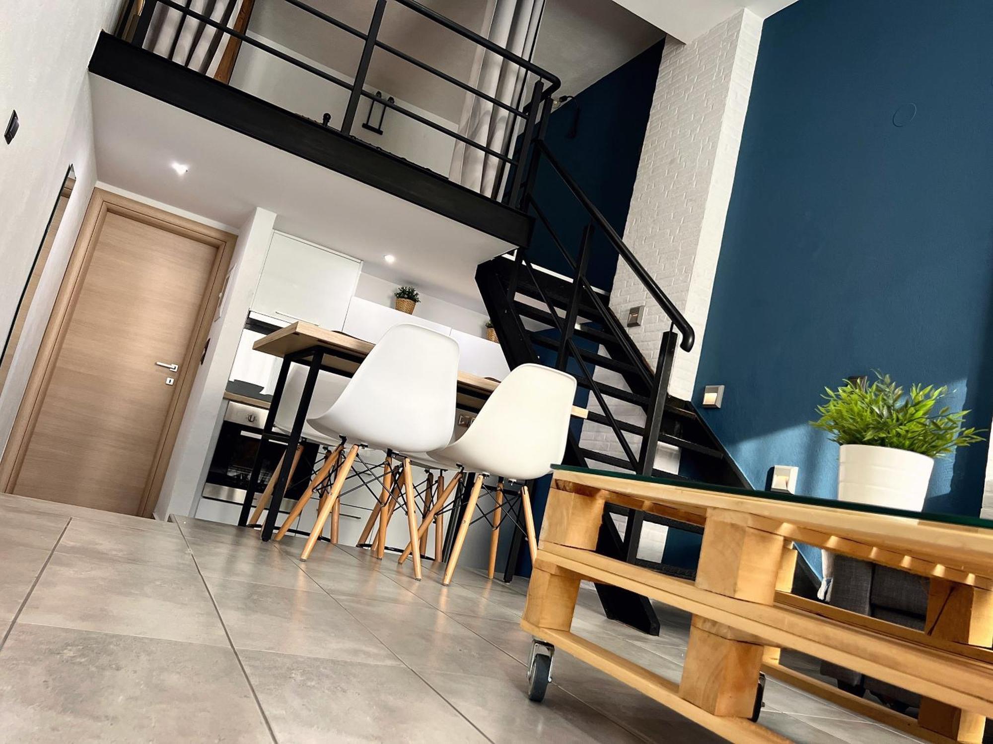 48 Downtown Lofts Apartment Néa Péramos Bagian luar foto