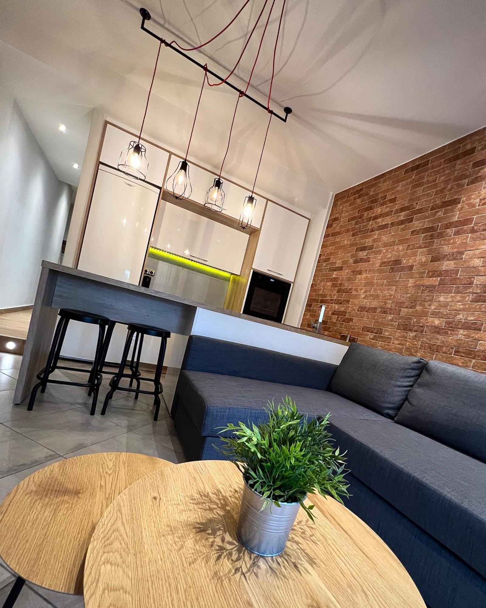 48 Downtown Lofts Apartment Néa Péramos Bagian luar foto