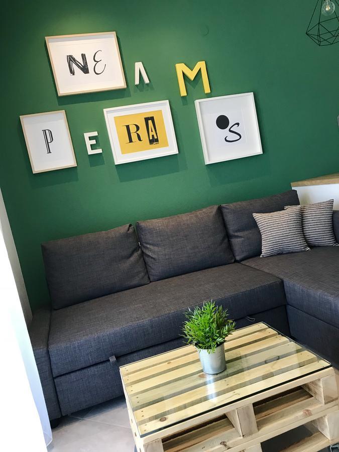 48 Downtown Lofts Apartment Néa Péramos Bagian luar foto